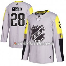 Philadelphia Flyers Trikot Claude Giroux 28 2018 NHL All-Star Metro Division Adidas Grau Authentic - Herren